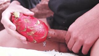 I was so crazy I drilled a dragon fruit