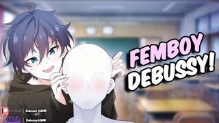 [ASMR] Femboy Pianist Uses Your Head As A Piano For Experience