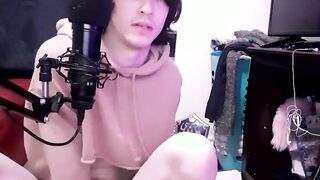 whorey femboy rails fuck stick while attempting to flash u his mario games~! (wholesome UwU)