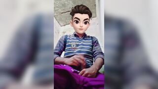 nineteen yo doing hand-job with his monstrous sausage