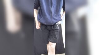 A dude in cut-offs has showed up! Tho, he seems to be holding back his urinate...