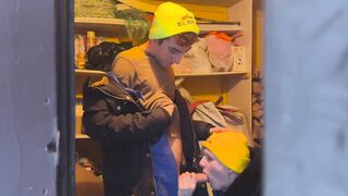 Step-father Stags On Sonny And His Beau As They Lurk For Romp