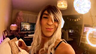 This fantastic NSFW vid has it all!Total feminizationSlutty anal invasion BIG BLACK COCK ridingSissy fuckhole gapingGemstone bootie plugsSloppy dee...