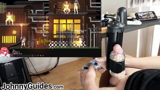 man whinges as synced game makes man rod jizz