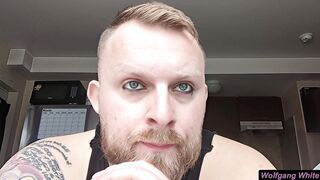 POINT OF VIEW: View into your gay-for-pay roomie's eyes as he tears up you