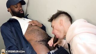 BIG BLACK COCK For Young White Bootie two Yanis Black & Kevin Frenchboy