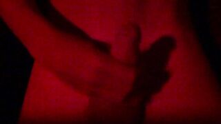 young guy twunk heads to the basement to wank off after going to the gym