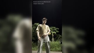 OUTDOOR: INABUTAN AKO NG LIBOG SA KALSADA KAYA NAG JAKOL AKO