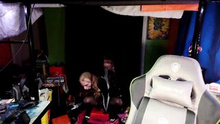 Lonely Cheerleader Femboy Rails her Faux-cock like a Great Sissy