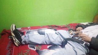 I masturbate off in the accommodation then I get my milk