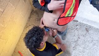 Condom-free. Sans a condom plowing with a bricklayer.