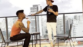 I struggled with my wifey and completed up going gulping with my homie and view what happened