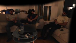 Straight friend tricked into jerking off - REAL!