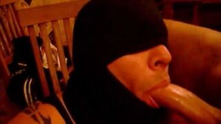 Amateur Mass ejaculation with Yam-sized Lollipop