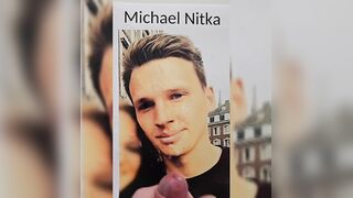 Cumtribute to Michael Nitka (str8 friend) 34444