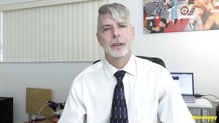 ManPuppy Kinky Father Richard Lennox Swallowed Down My Masters Jizm