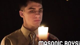 CARNAL PLUS - MasonicBoys DILF aged Matthew Figata licks asshole and pounds twunk apprentice