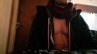 Latino Kneads Himself Only for Pornography cap two