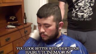 HaircutCinema - Barber Zach's "You View Finer With Brief Hair"