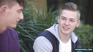 Youngster's Anal Invasion Bangs out with a Facial Cumshot