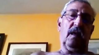 Grandfather Stroke On Cam