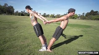 Ample Weenie Queer Ass Fucking Hook-Up With Internal Cumshot