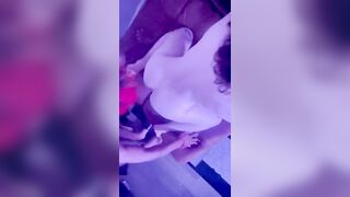 Draped bisexual duo fuckslut out Transman