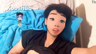 Uber-Cute young dude with a sexy face heats up in front of the camera