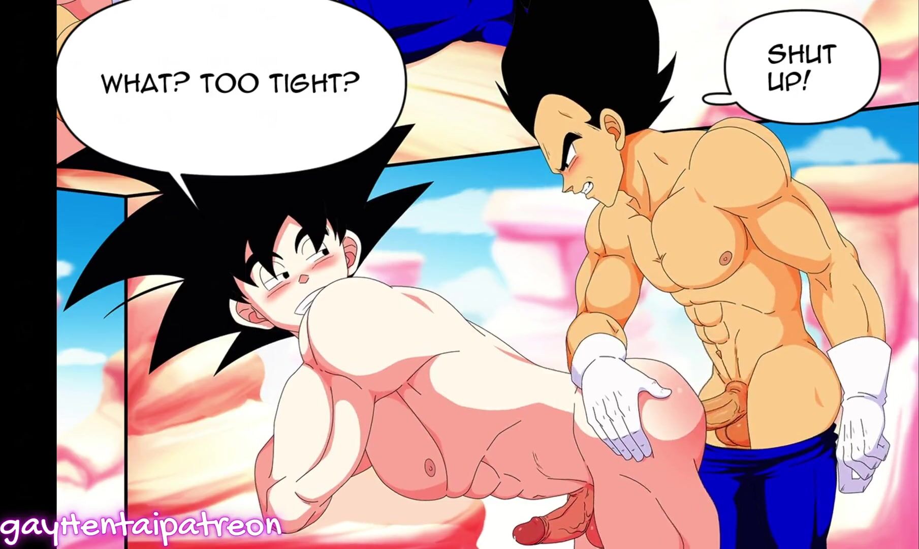 Goku vegeta gay porn