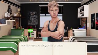 Roped To School #01 - Rendezvous My Fresh Queer Roomate