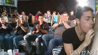 Watch this hot stud take on a big-dicked stud with a big-dicked face