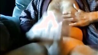 Granddad Spunk On Cam