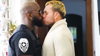 ORGY INBETWEEN BUDDIES AT WORK WITH LOTS OF MILK