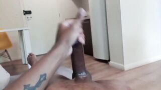 Groping dinky at dawn - Solo getting off