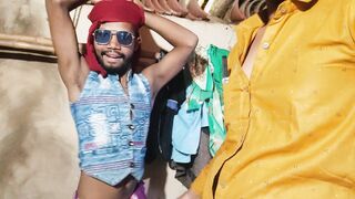 Invited dancing young stud homemade him dance at home and I plowed him