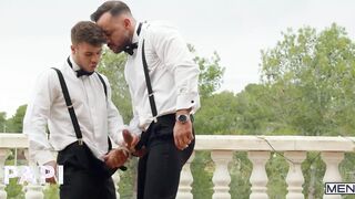 Allen King Gets on all fours Down To Voraciously Blow On Master Peter’s Long, Fat Manstick Before Taking A Rail On It - PAPI