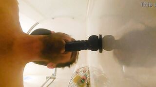 Gargling my Fake penis