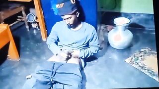 Black dude jack in her stiffy