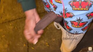 stroking on the corner