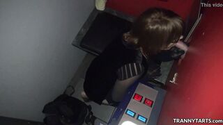 Shemale breezies used at the local SIX PACK and gloryholes