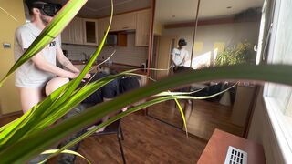 Scoout007 - Bican nailing on the kitchen counter!