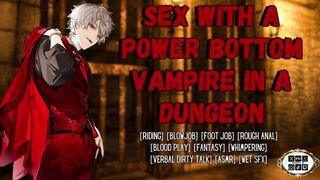 Hump With A Force Bottom Vampire In A Basement - Masculine Squealing Audio