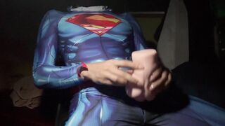 Superman porking with plaything.