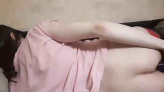 Sasha Earth femboy romps donk plaything